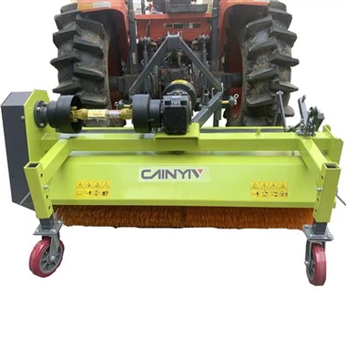 트랙터 탑재 도로 스위퍼 기계